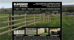 Desktop Screenshot of blacksheepfencing.com